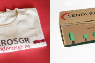 camiseta y taza de senderosgr